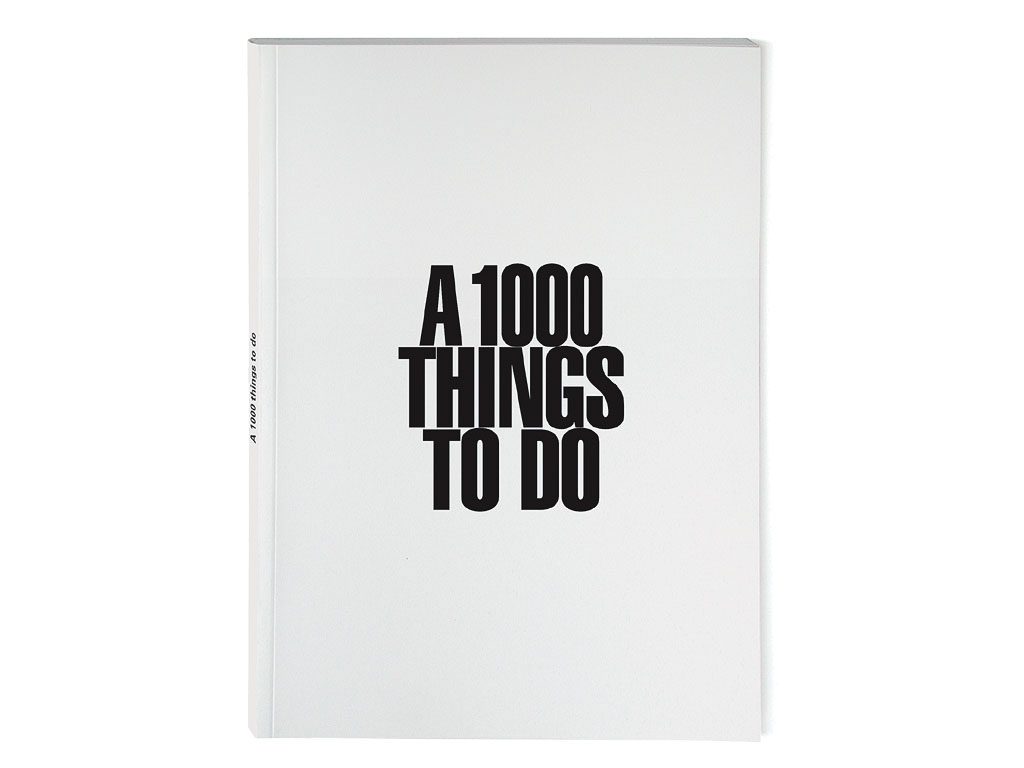 A 1000 things to do