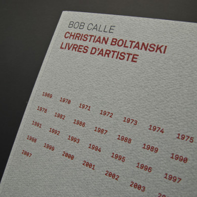 Christian Boltanski livres d’artiste (1969-2007)