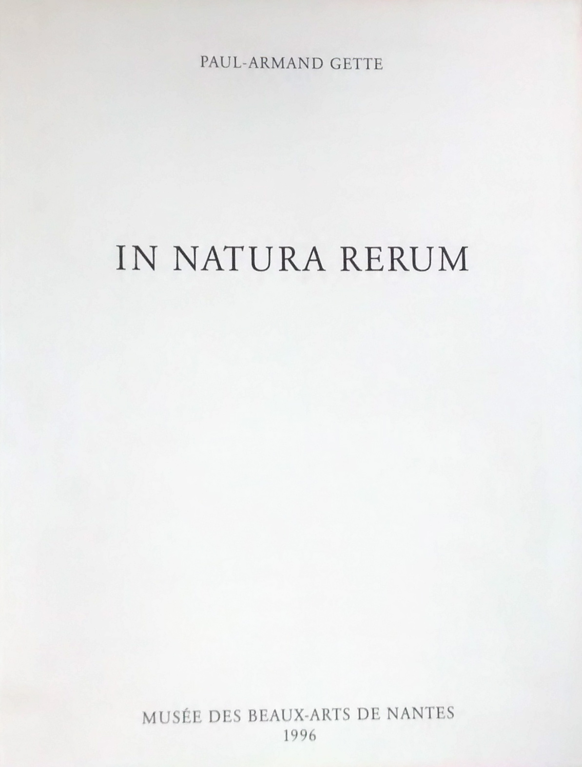 In Natura Rerum